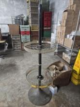 Store Display Baskets Stand