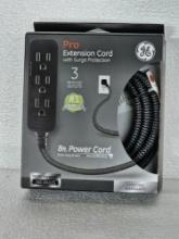 GE Pro Extension Cord with Surge Protection
