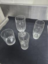 Assorted Glassware with Glass Crated