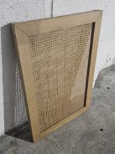 23" x 33" Wood & Rattan Inserts