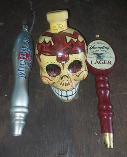 Beer taps and Tequilla - skull