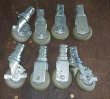 Used Casters - set of 8