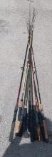 Fishing Poles - lot of 10