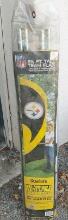 New 8.5 ft Team Flag - Pittsburgh Steelers with 11.5  ft pole