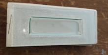 New Glass Serving Tray - set of 6