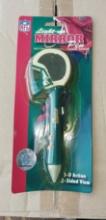 Miami Dolphins Light-up Mirror Pen - New - Set of 12 - NFL