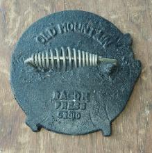 Old Mountain Bacon Metal Press- pig Shaped