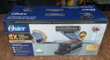 New Oster 7- Minute Grill with Removable Plates with DuraCeramic