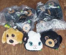 New with Tags - Stuff Animal change purse by Wild Republic - lot of 12