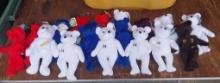 Bamm Beano's Bears - Baseball - Martinez, Mantle, Sosa, Clemens - lot of 18