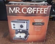 New Mr. Coffee Espresso Maker