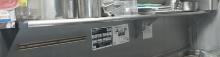 Stainless steel shelf - 10 ft