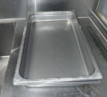 Stainless Steel Inserts - Full size - 2.5 in Depth