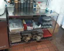 3 tiered Metro Rack - 48 in - no contents