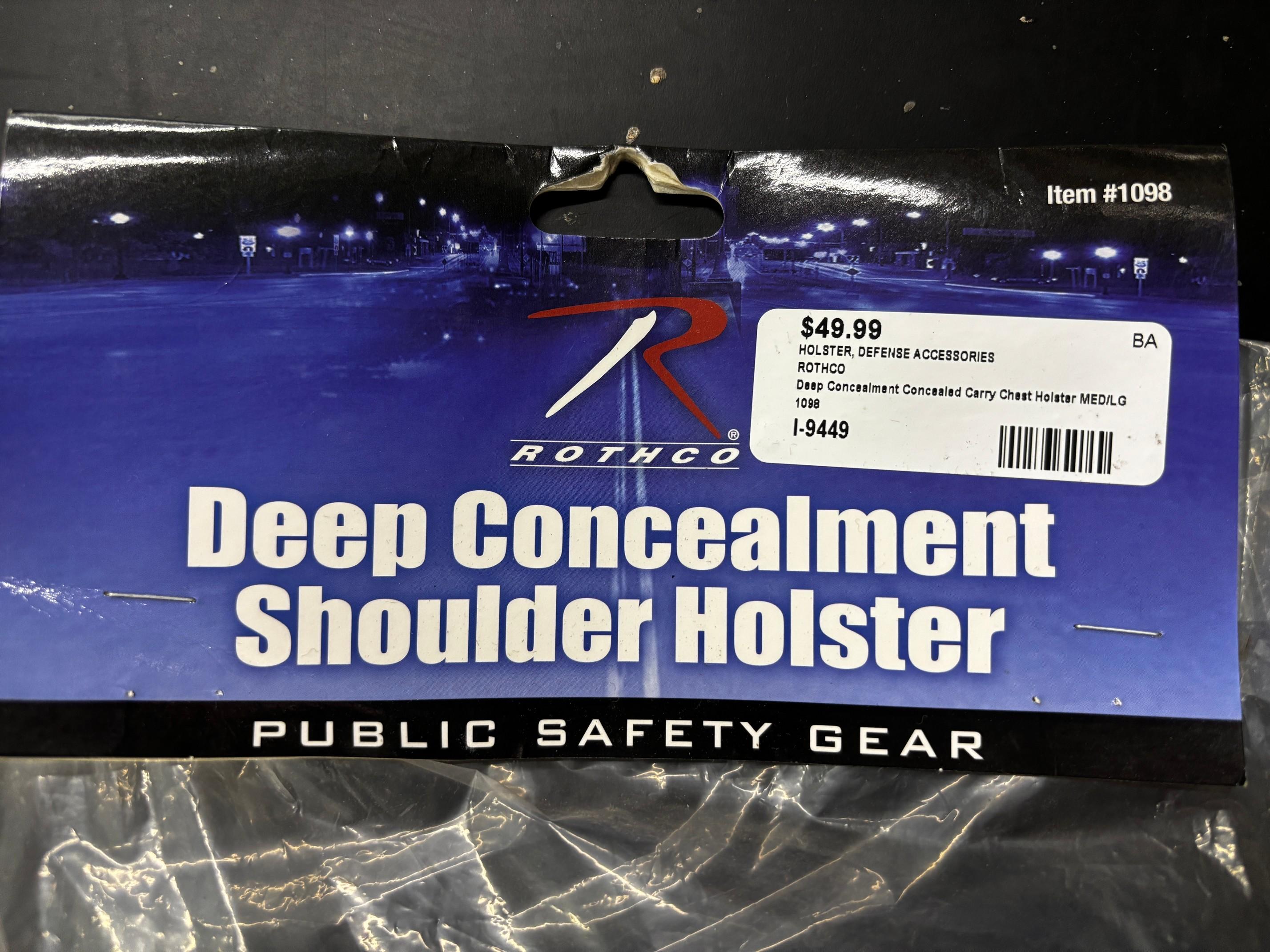 Rothco Shoulder & Belt Side Holster