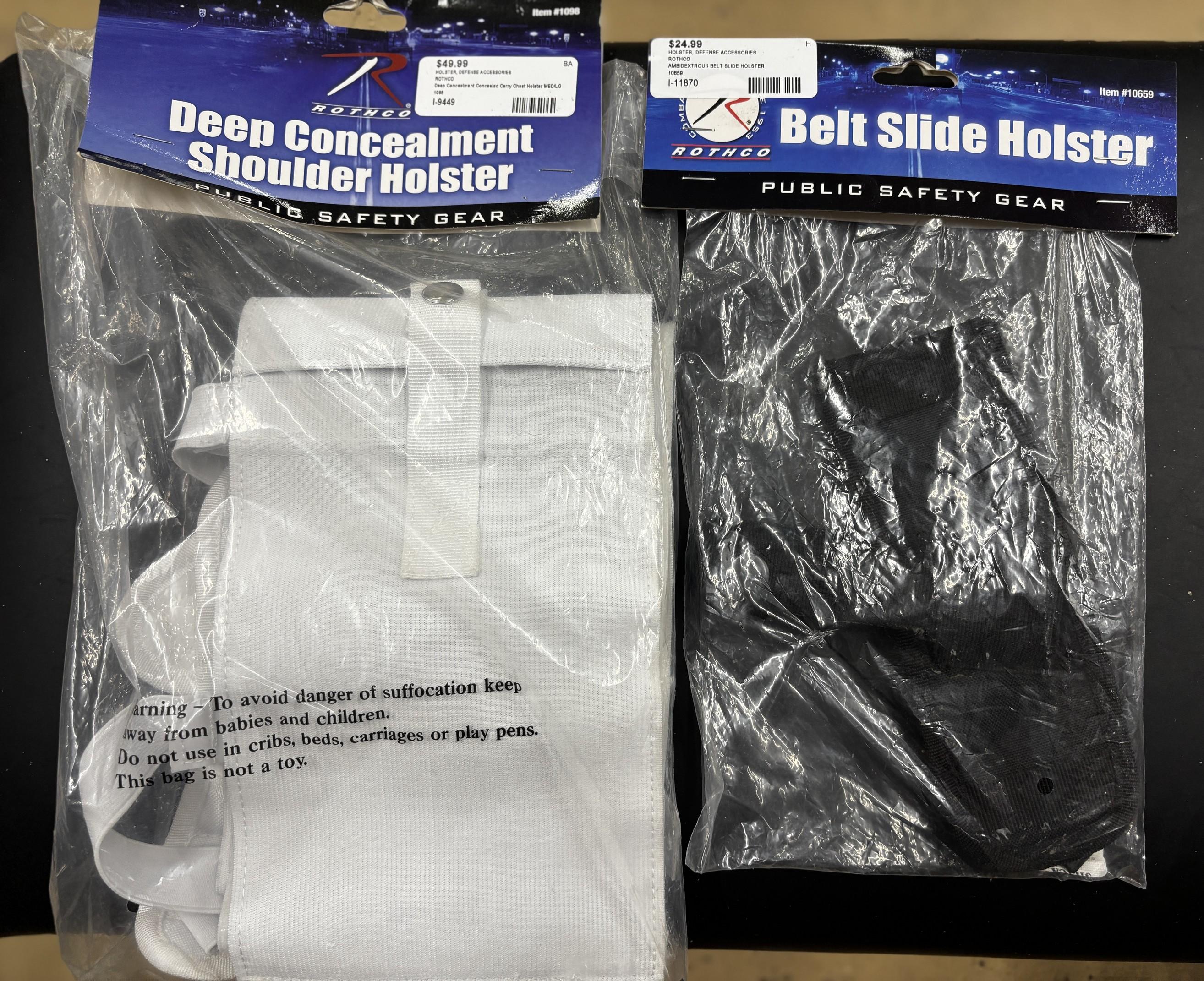 Rothco Shoulder & Belt Side Holster