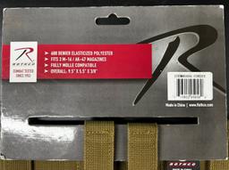 Rothco Lay Flat Molle Rifle Mag Pouch