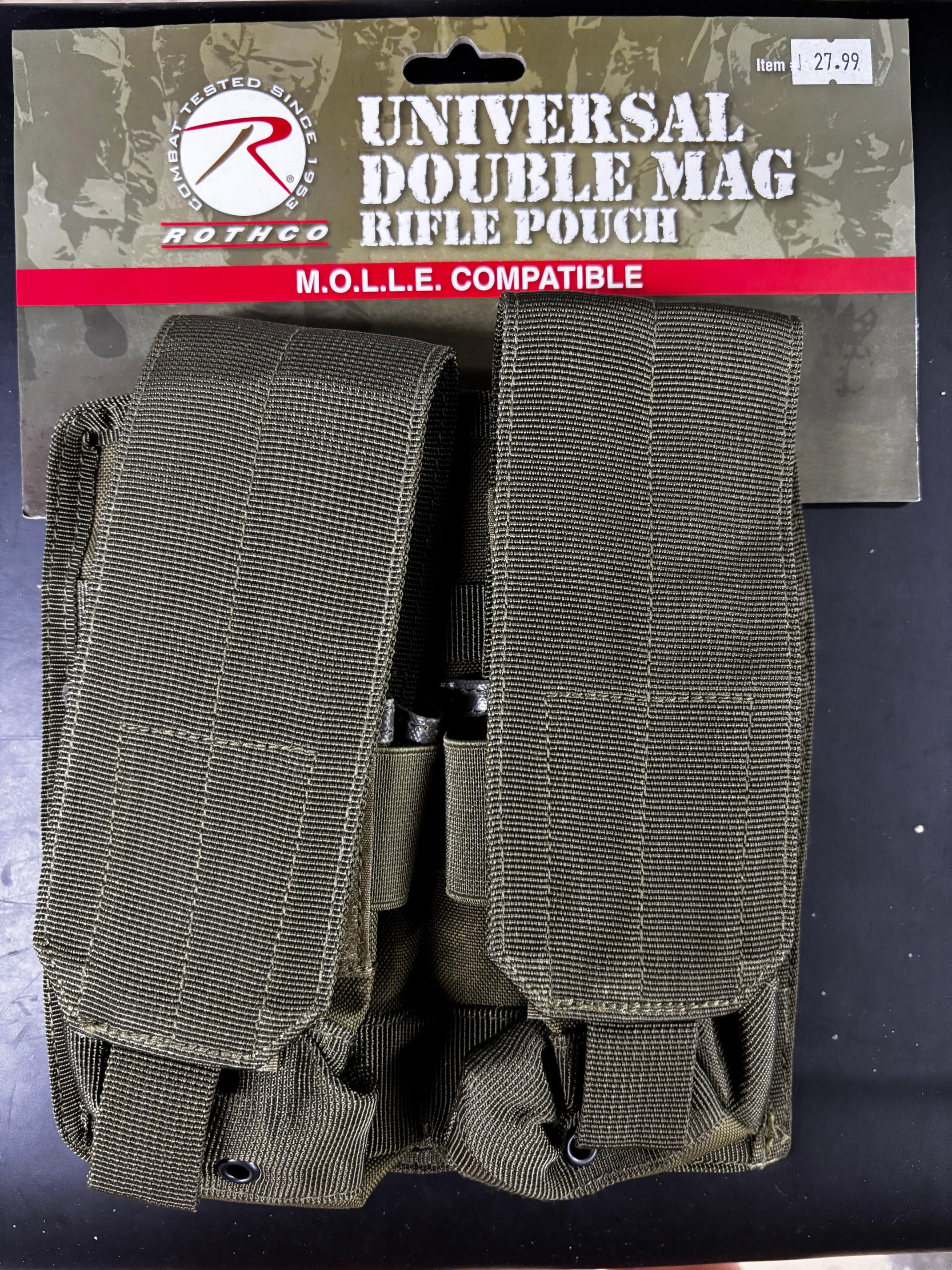 Rothco Double Pistol Mag Pouch