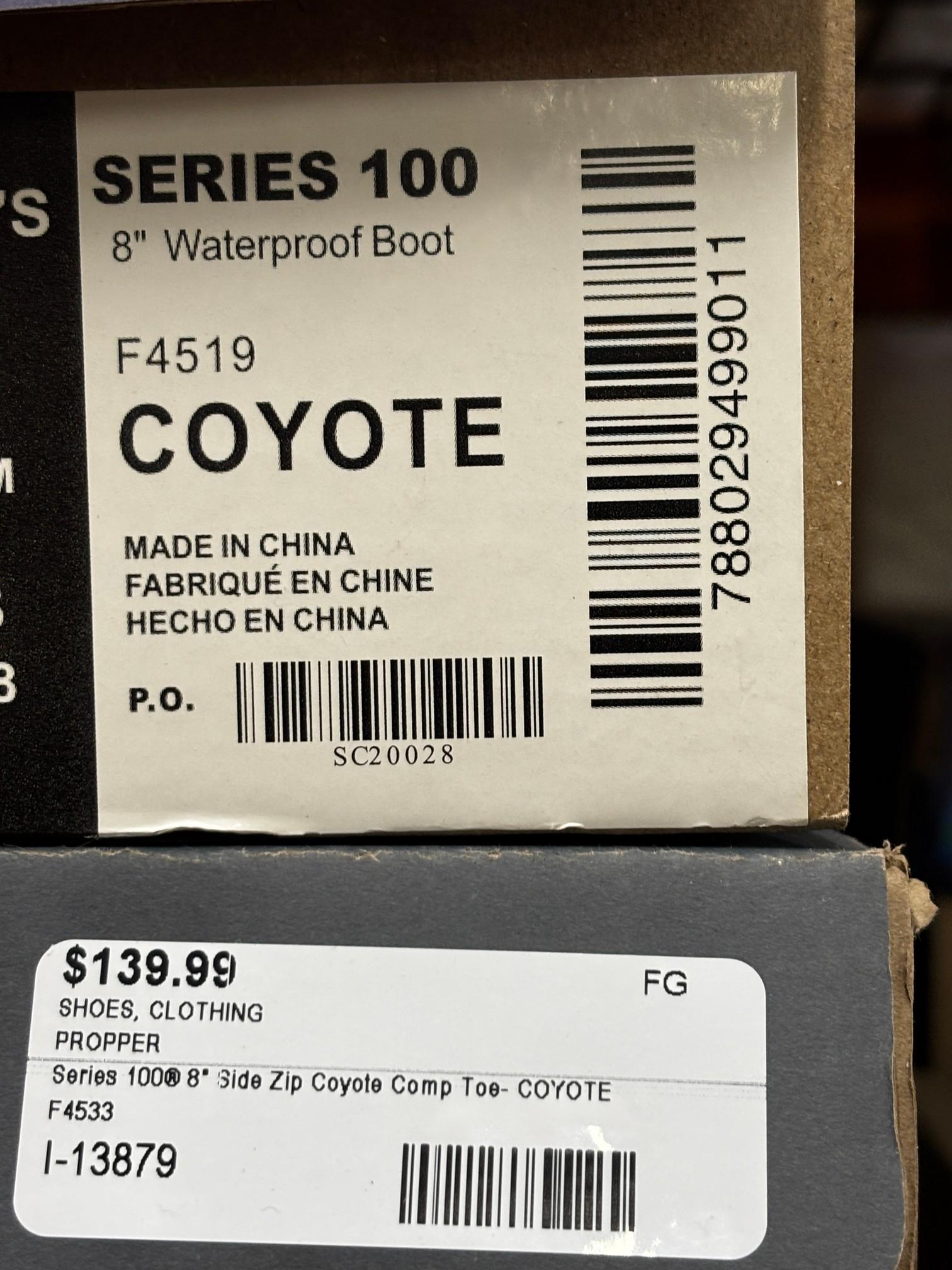 Propper 8" Waterproof Boot Coyote