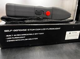 Self Defense Stun Gun & LED Flashlight