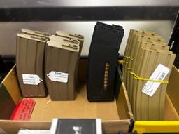Shelf Lot of Airsoft Accessories