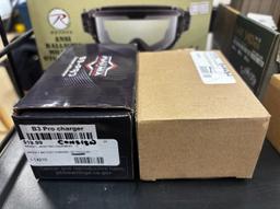 Shelf Lot of Airsoft Accessories