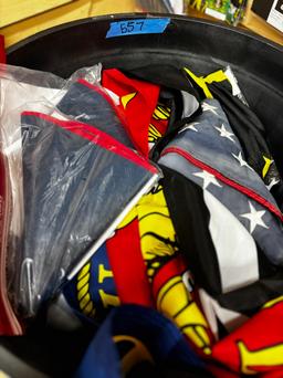 Shelf Lot 25 Assorted Military Branch Flags