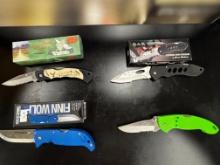 Assorted Folding Knives