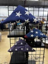 Assorted Sized American Flags