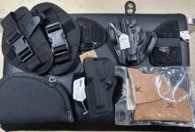 Assorted Holsters, Gun Pouch & Acces.