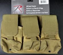Rothco Molle Triple Mag Rifle Pouch