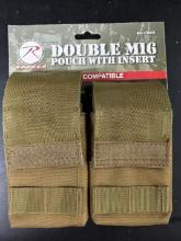 Rothco Double Pistol Mag Pouch