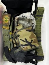 Assorted lot of Molle Access., Belts & Mag Pouches