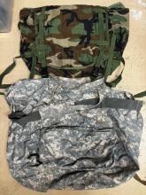 Military Surplus Main Bag & Duffle
