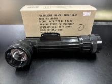 Black Angle Head Flashlight