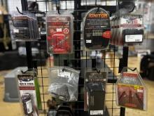 Shelf Lot of Archery Accessories