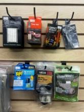 Shelf Lot - Assorted Fire Starters - Fly Ribbons - Blister Medic & More