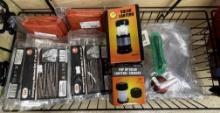 Shelf Lot - Assorted Survival Blankets & Solar Lanterns