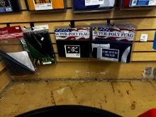 Shelf Lot 25 Assorted Military Branch Flags