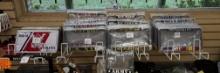 Shelf Lot of Assorted Military Branch License Plates & Plate Frames - NEW