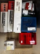 Assorted Shelf Lot of Ammo Reloading Molds & Accessories
