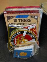 Assorted Lot of Military Themed Metal Wall Signs / Decor