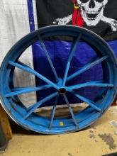 Oversized Wheel Rim - Blue