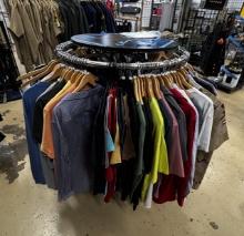 Circular Clothing Display Rack