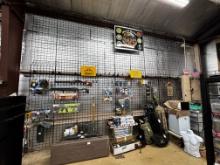Wall Mounting Grid Rack Display