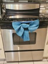KitchenAid Superba Digitally Controlled Glass Top Four Burner Stove Oven