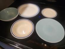 Large Lot of Dishware - Includes Dinner Plates, Bowls, Cups, Saucers and More