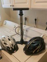 Bell Bicycle Helmets and Blackburn Tire Inflator