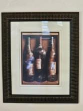 20" x 22" Artist Signed Framed Wall Art
