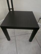 26" x 26" Wood Side Table